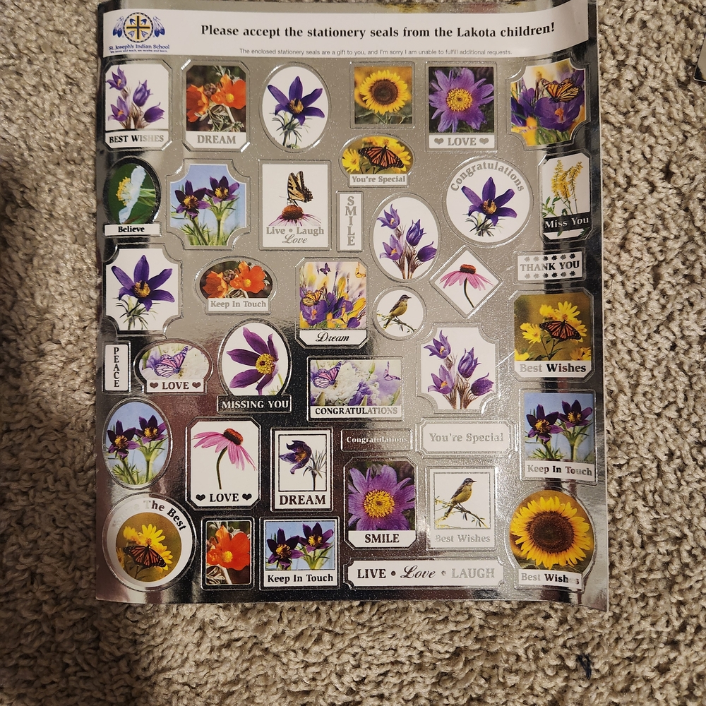 4 Multi-purpose Sticker Sheets - Picture 2 of 4